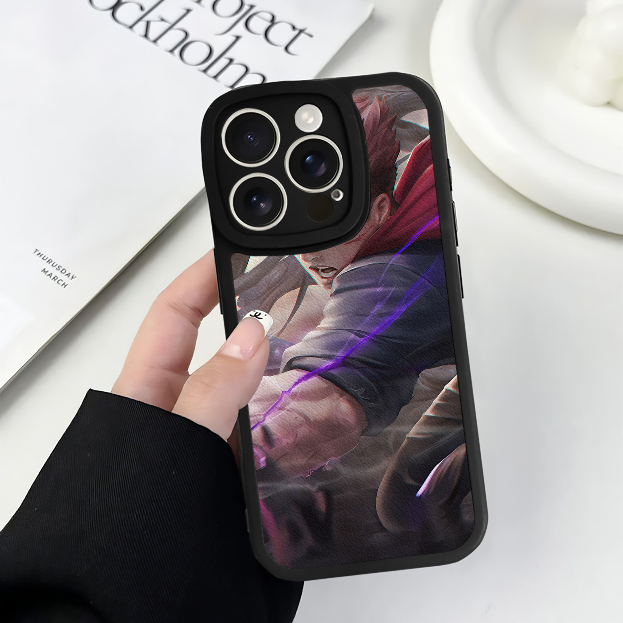 （画像用） SPY×FAMILY间谍家家酒 【iPhone 16シリーズ対応】シリコンスマホケース（レザー調） 材質：シリコン
